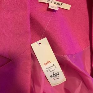 Francesca’s Hot Pink Blazer